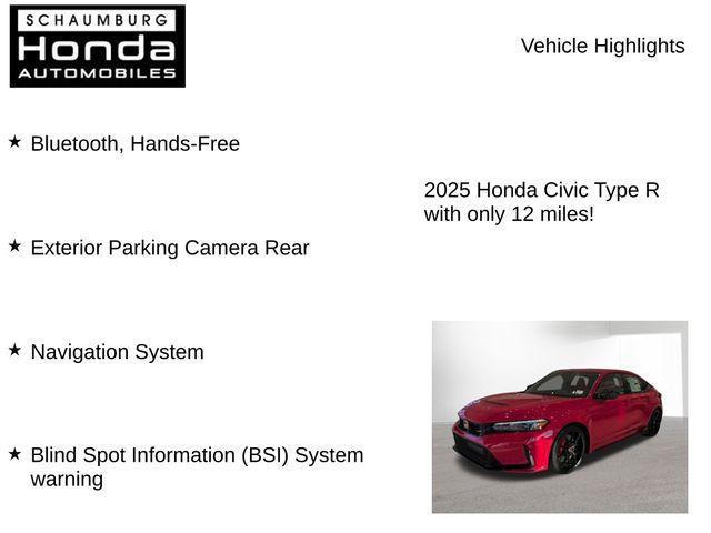 new 2025 Honda Civic Type R car