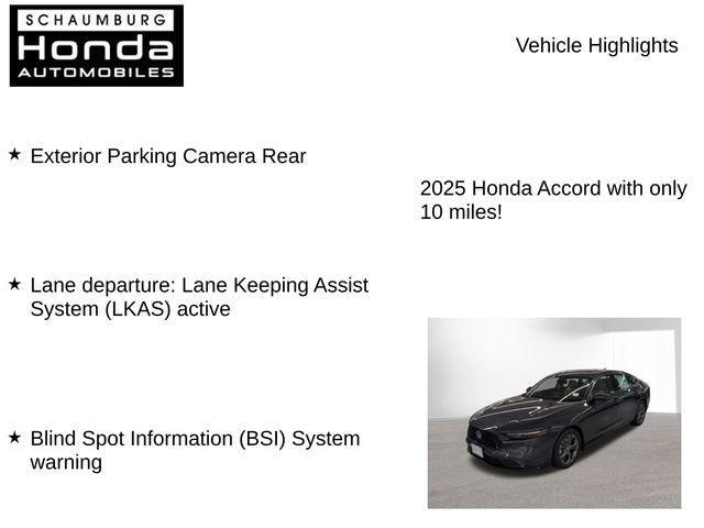 new 2025 Honda Accord Hybrid car, priced at $33,773