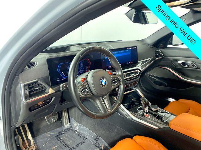 used 2023 BMW M3 car, priced at $89,800