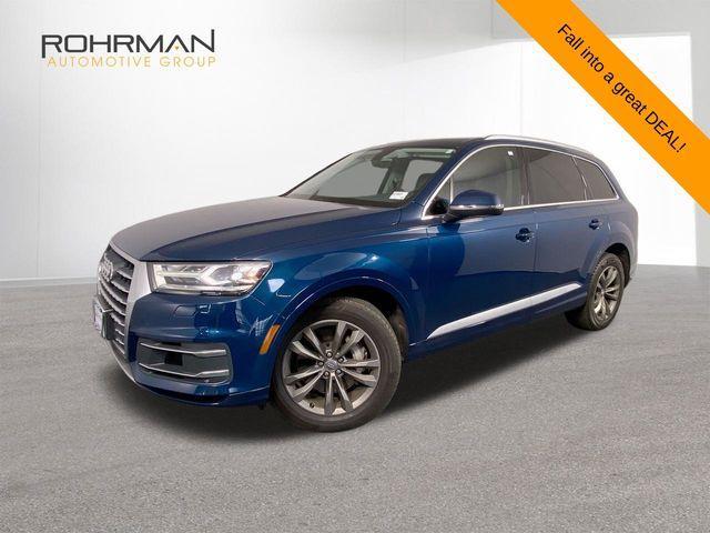 used 2018 Audi Q7 car, priced at $25,000