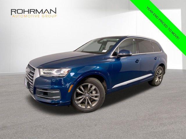 used 2018 Audi Q7 car, priced at $25,000