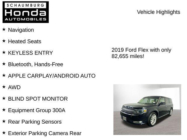 used 2019 Ford Flex car, priced at $17,300