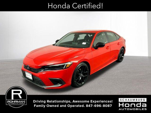 used 2023 Honda Civic car, priced at $24,400