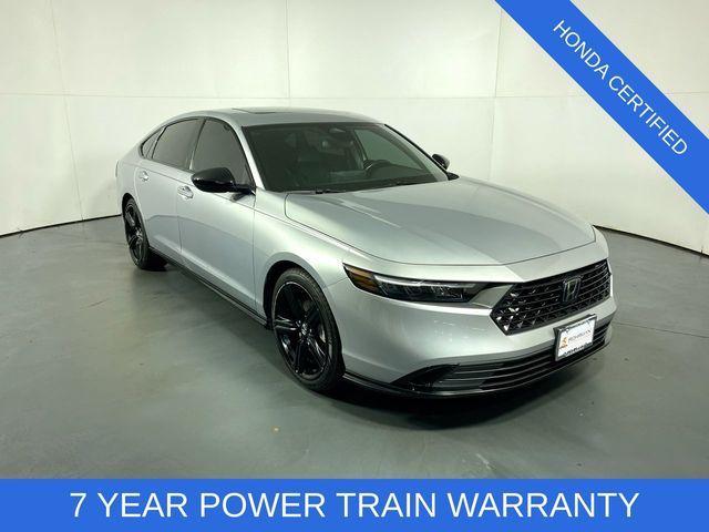 used 2024 Honda Accord Hybrid car, priced at $27,400