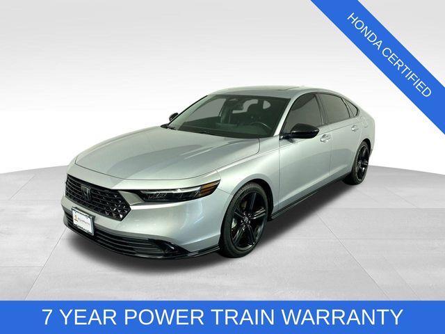 used 2024 Honda Accord Hybrid car, priced at $27,400
