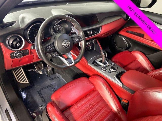 used 2021 Alfa Romeo Stelvio car, priced at $24,400
