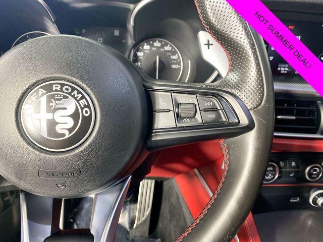 used 2021 Alfa Romeo Stelvio car, priced at $24,400