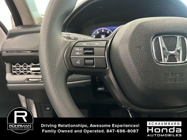 new 2025 Honda Accord car, priced at $30,705