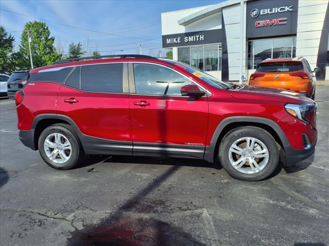 used 2021 GMC Terrain car, priced at $21,860