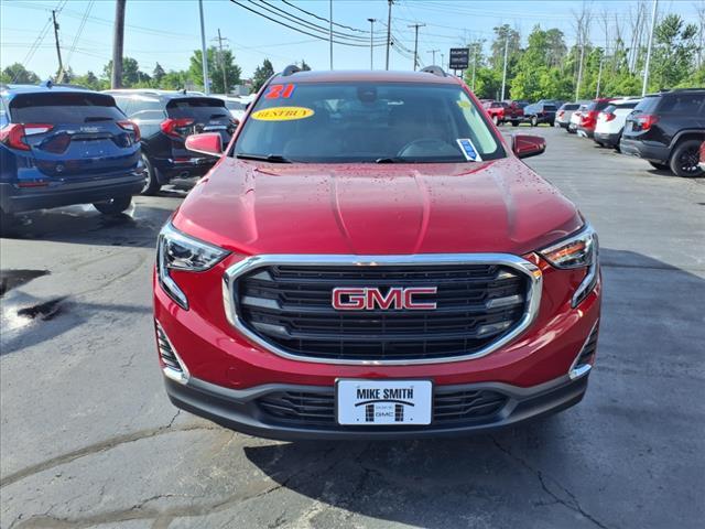 used 2021 GMC Terrain car, priced at $21,860