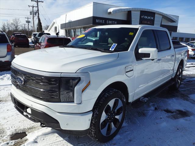 used 2022 Ford F-150 Lightning car, priced at $48,500