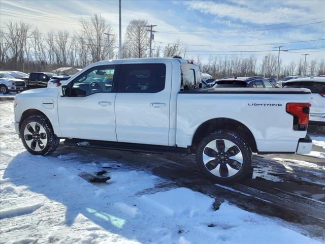 used 2022 Ford F-150 Lightning car, priced at $48,500