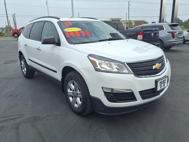 used 2017 Chevrolet Traverse car, priced at $13,500