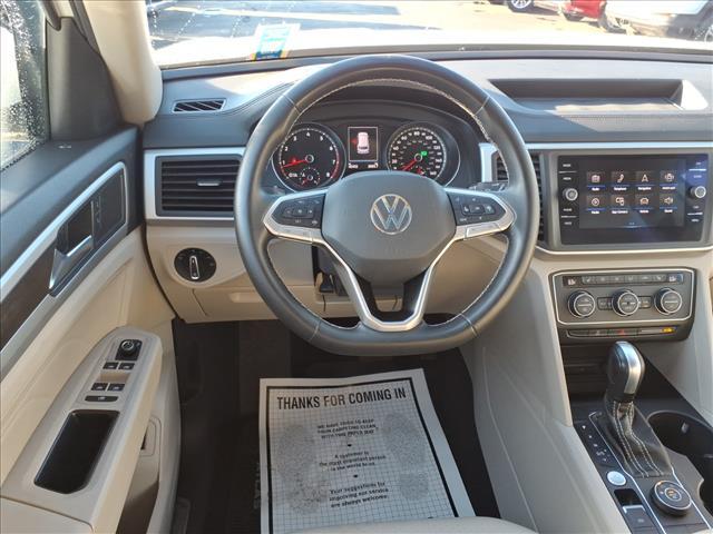 used 2021 Volkswagen Atlas car, priced at $26,580
