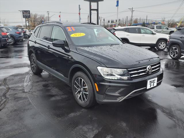 used 2021 Volkswagen Tiguan car, priced at $19,500