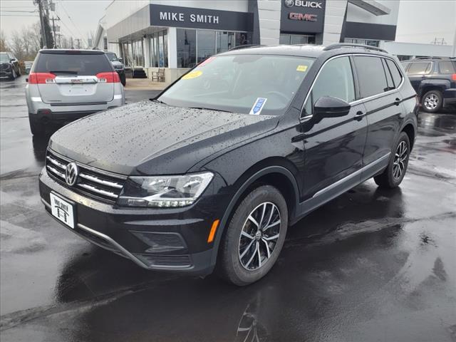 used 2021 Volkswagen Tiguan car, priced at $19,500