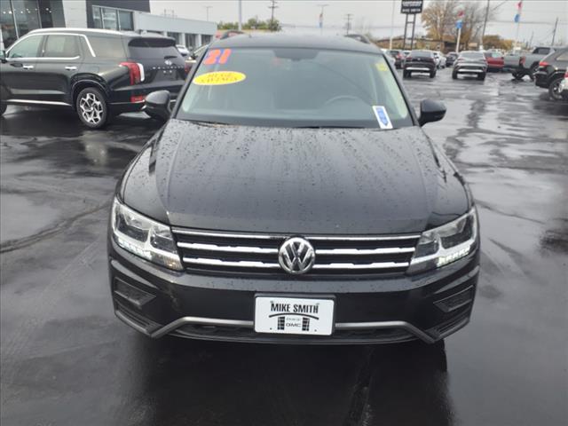 used 2021 Volkswagen Tiguan car, priced at $19,500