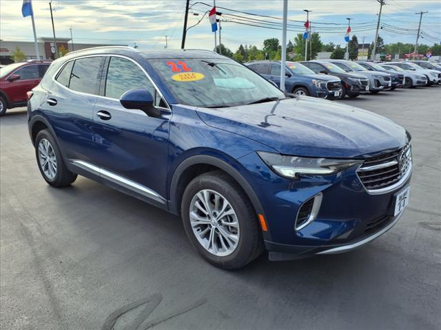 used 2022 Buick Envision car, priced at $23,500