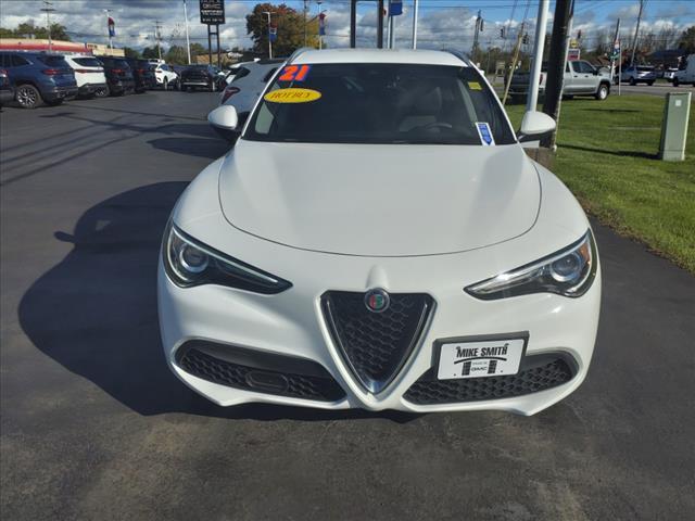 used 2021 Alfa Romeo Stelvio car, priced at $24,500