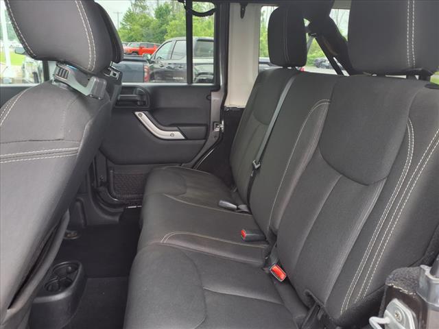 used 2016 Jeep Wrangler Unlimited car, priced at $19,540
