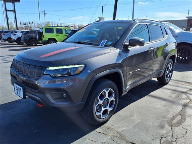 used 2022 Jeep Compass car, priced at $25,500