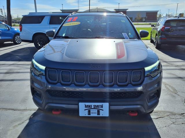 used 2022 Jeep Compass car, priced at $25,500