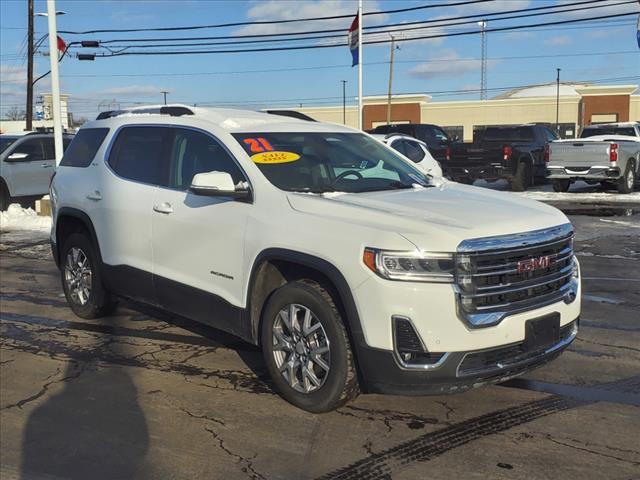 used 2021 GMC Acadia car, priced at $27,500