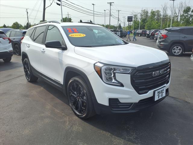 used 2022 GMC Terrain car, priced at $25,500