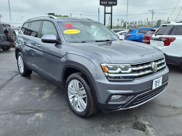 used 2019 Volkswagen Atlas car, priced at $21,875