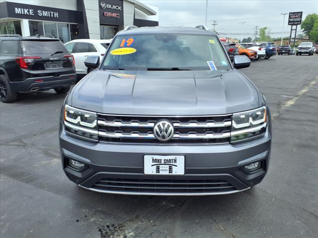 used 2019 Volkswagen Atlas car, priced at $21,875