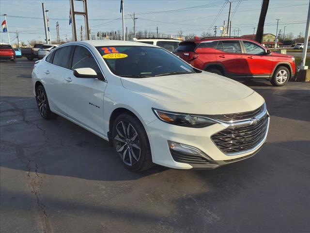 used 2022 Chevrolet Malibu car, priced at $18,500