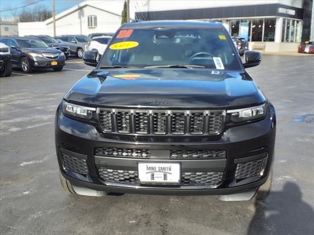 used 2021 Jeep Grand Cherokee L car, priced at $35,980