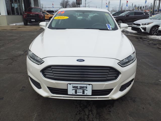 used 2016 Ford Fusion car, priced at $10,850