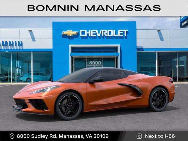 new 2025 Chevrolet Corvette car, priced at $79,886