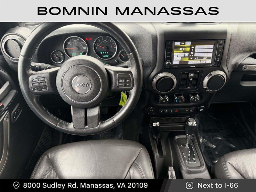 used 2015 Jeep Wrangler Unlimited car, priced at $17,990