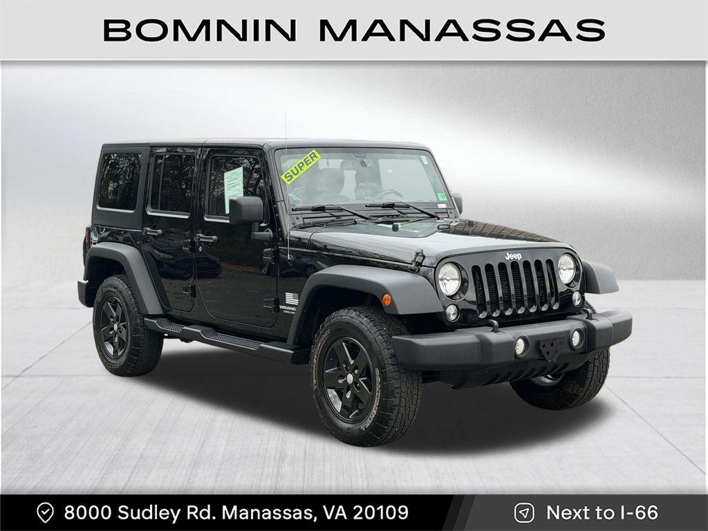used 2015 Jeep Wrangler Unlimited car, priced at $17,990