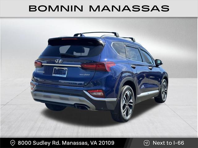 used 2020 Hyundai Santa Fe car, priced at $20,490