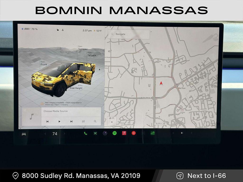 used 2024 Tesla Cybertruck car, priced at $71,490