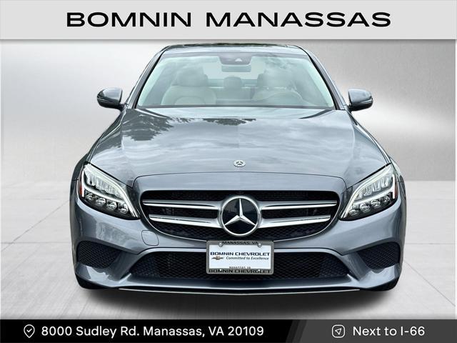 used 2021 Mercedes-Benz C-Class car, priced at $25,990