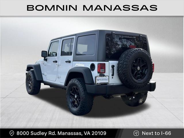 used 2014 Jeep Wrangler Unlimited car, priced at $18,490