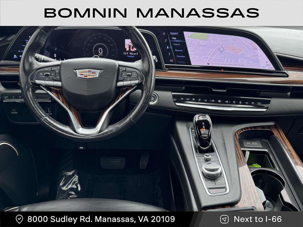 used 2022 Cadillac Escalade car, priced at $62,490
