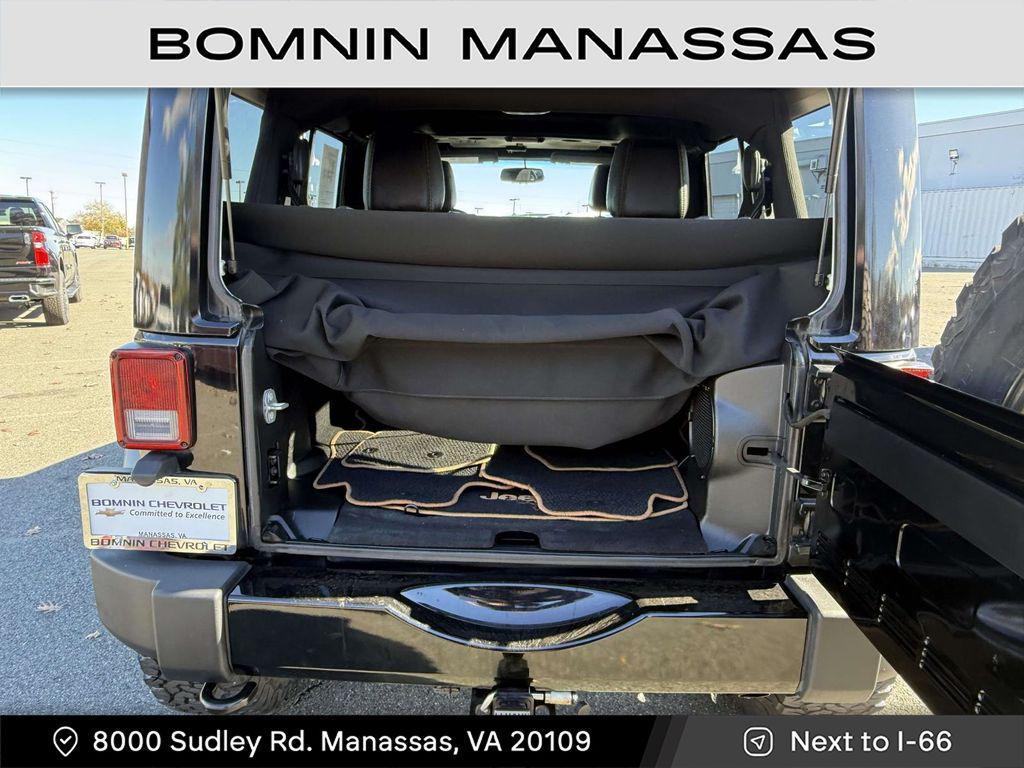 used 2014 Jeep Wrangler Unlimited car, priced at $14,990