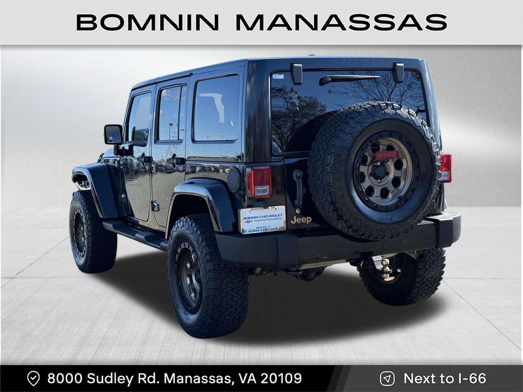 used 2014 Jeep Wrangler Unlimited car, priced at $14,990