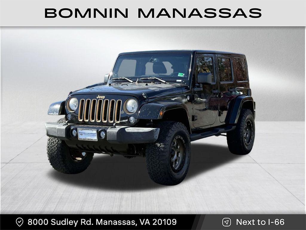 used 2014 Jeep Wrangler Unlimited car, priced at $14,990