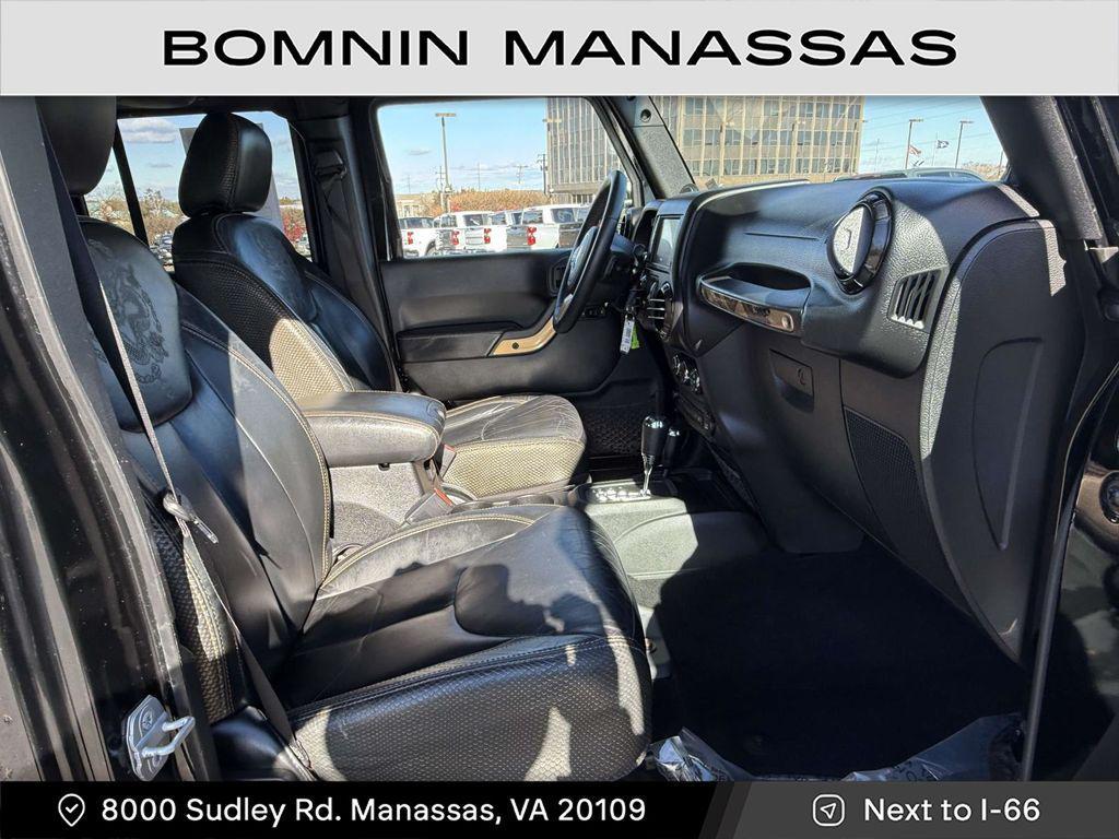 used 2014 Jeep Wrangler Unlimited car, priced at $14,990