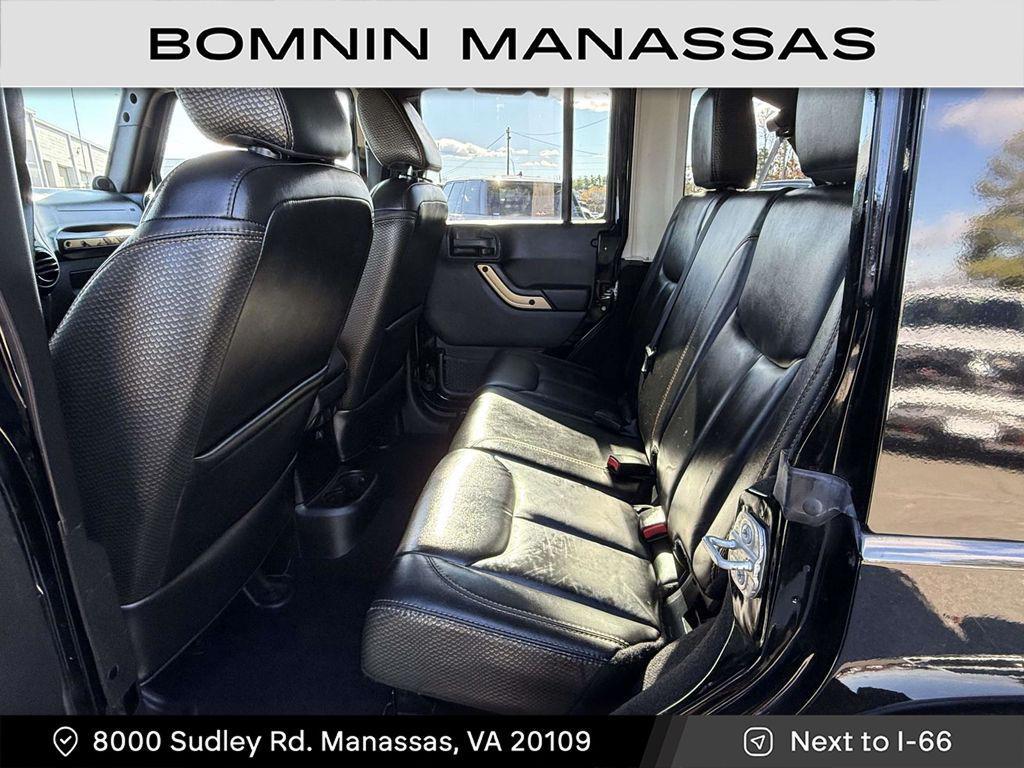 used 2014 Jeep Wrangler Unlimited car, priced at $14,990