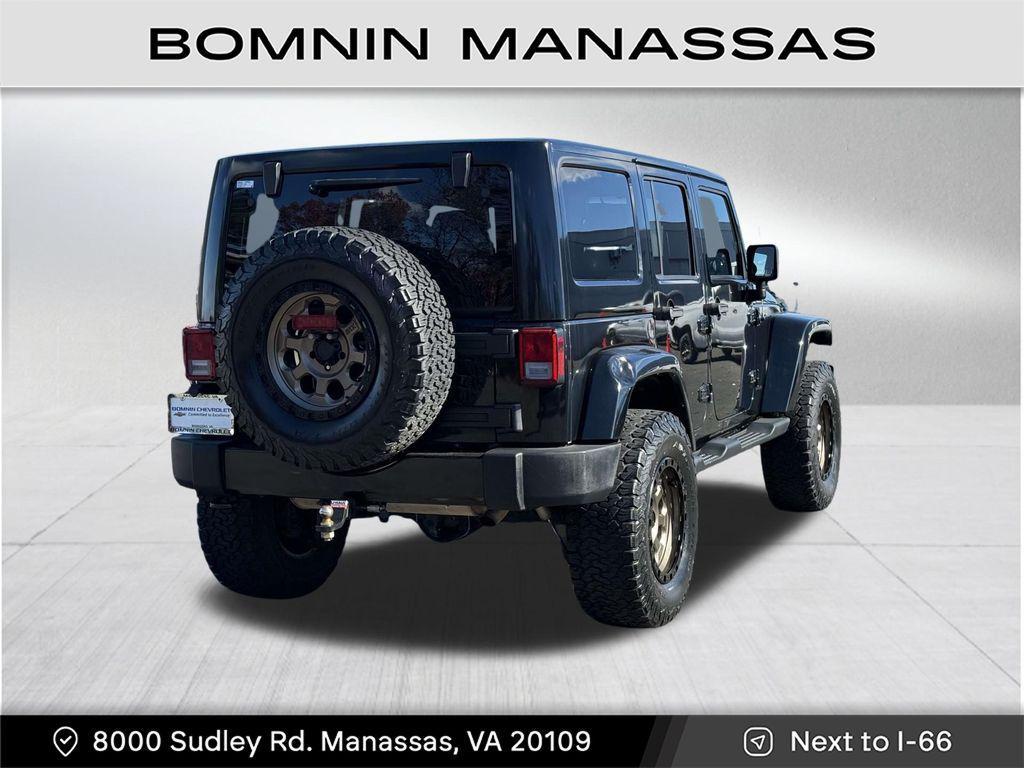 used 2014 Jeep Wrangler Unlimited car, priced at $14,990