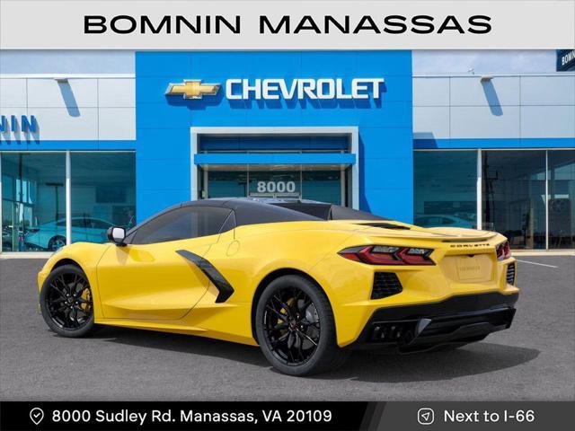 new 2025 Chevrolet Corvette car, priced at $80,505