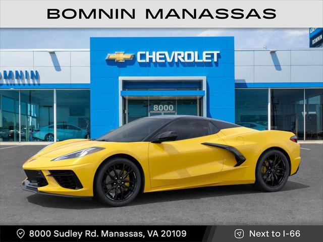 new 2025 Chevrolet Corvette car, priced at $80,505