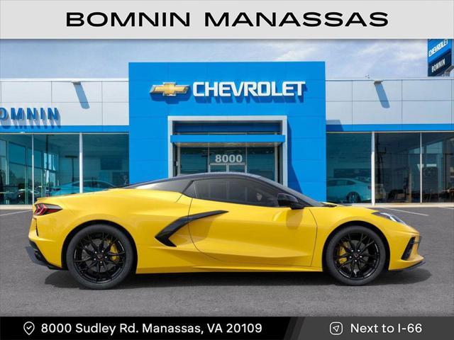 new 2025 Chevrolet Corvette car, priced at $80,505